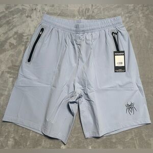 Spiderz Softball Game Shorts Men’s Medium Ice Blue
